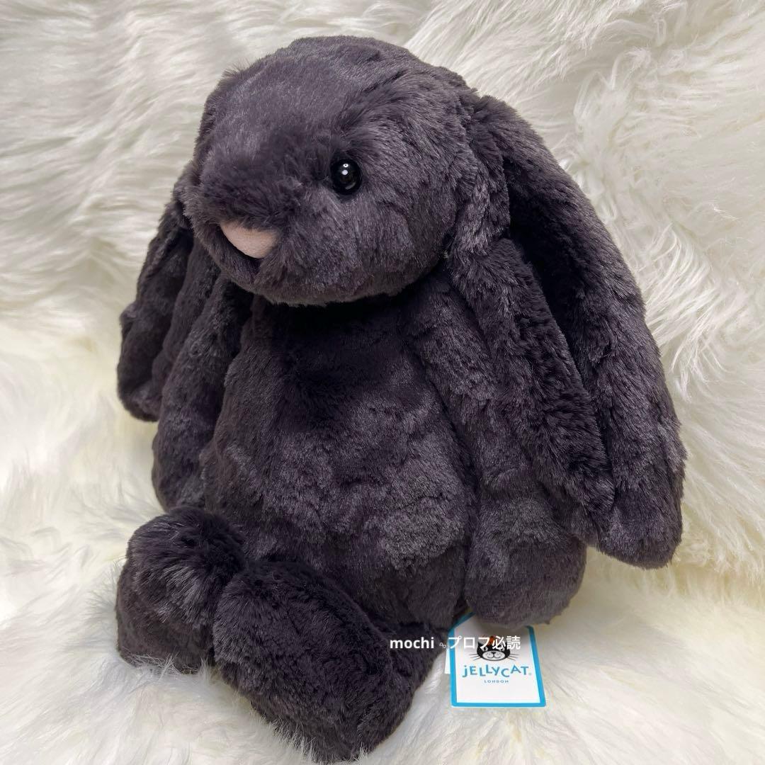  Medium Bashful Inky Bunny 黒 うさぎ
