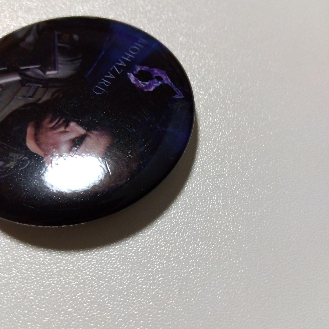 【バイオハザード】クリス パセラ カプコンバー 特典 缶バッジ