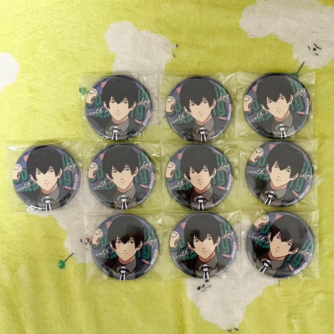 忘却バッテリー清峰葉流火 TSUTAYA ぬいぐるみといっしょ 缶バッジ 20