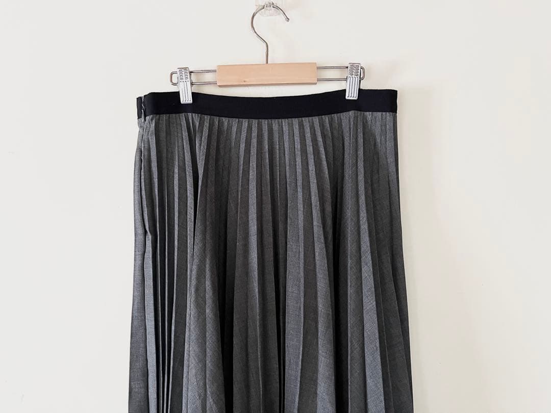 極美 マーガレットハウエル×フォックスブラザーズ アコーディオンプリーツスカート