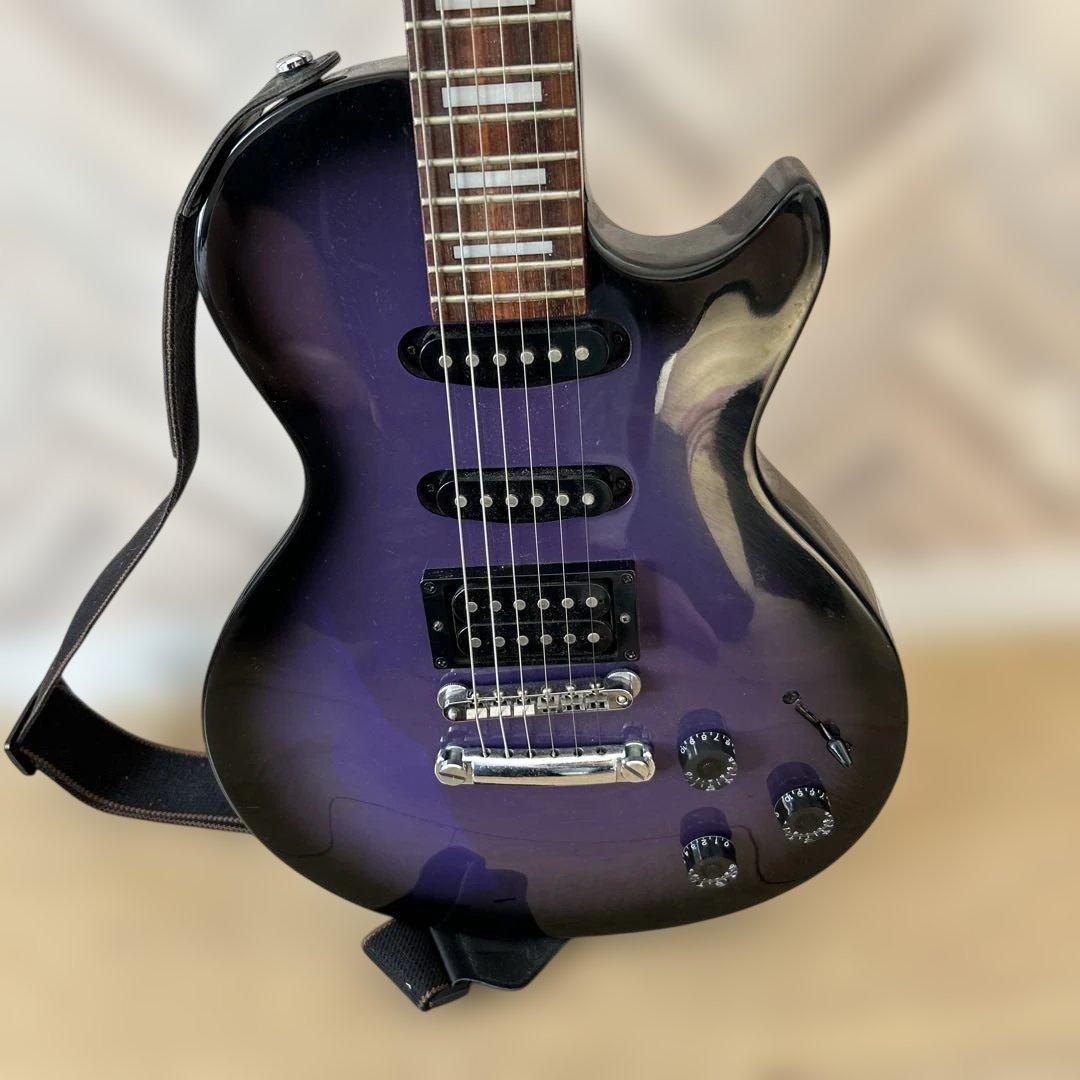 Grass Roots エレキギター HSS仕様 パープルバースト】