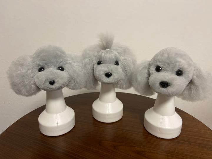 新品】トリミング 練習セット トリマー ウィッグ4色 M10