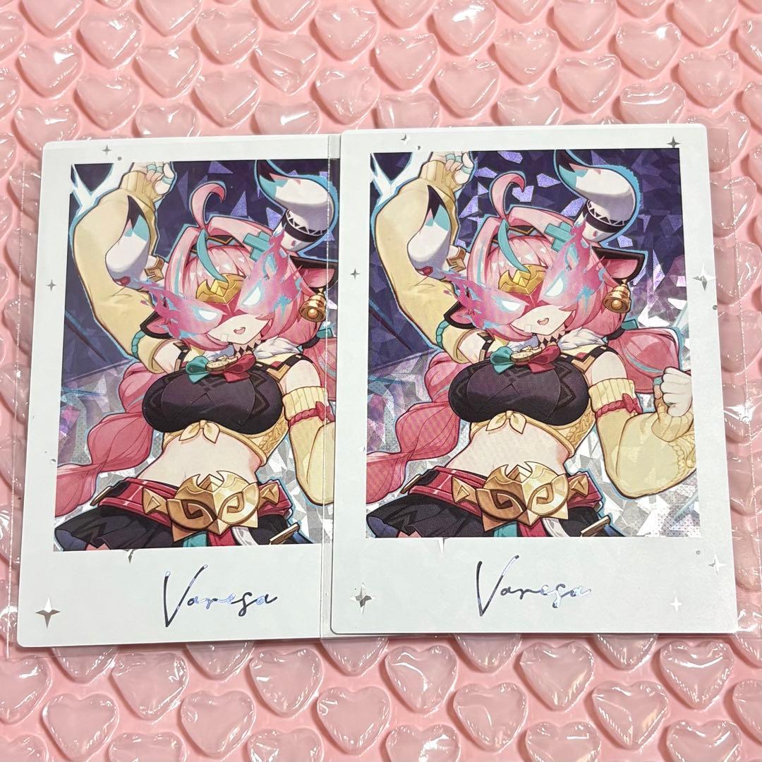 原神 中国 fes 2026 箔押し チェキ ポラロイド カード ヴァレサ - メルカリ