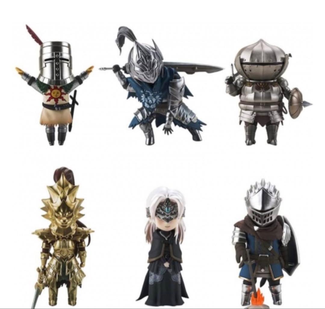 新品未開封 ダークソウル ディフォルメフィギュア vol.1 全6種　絵夢トイズ