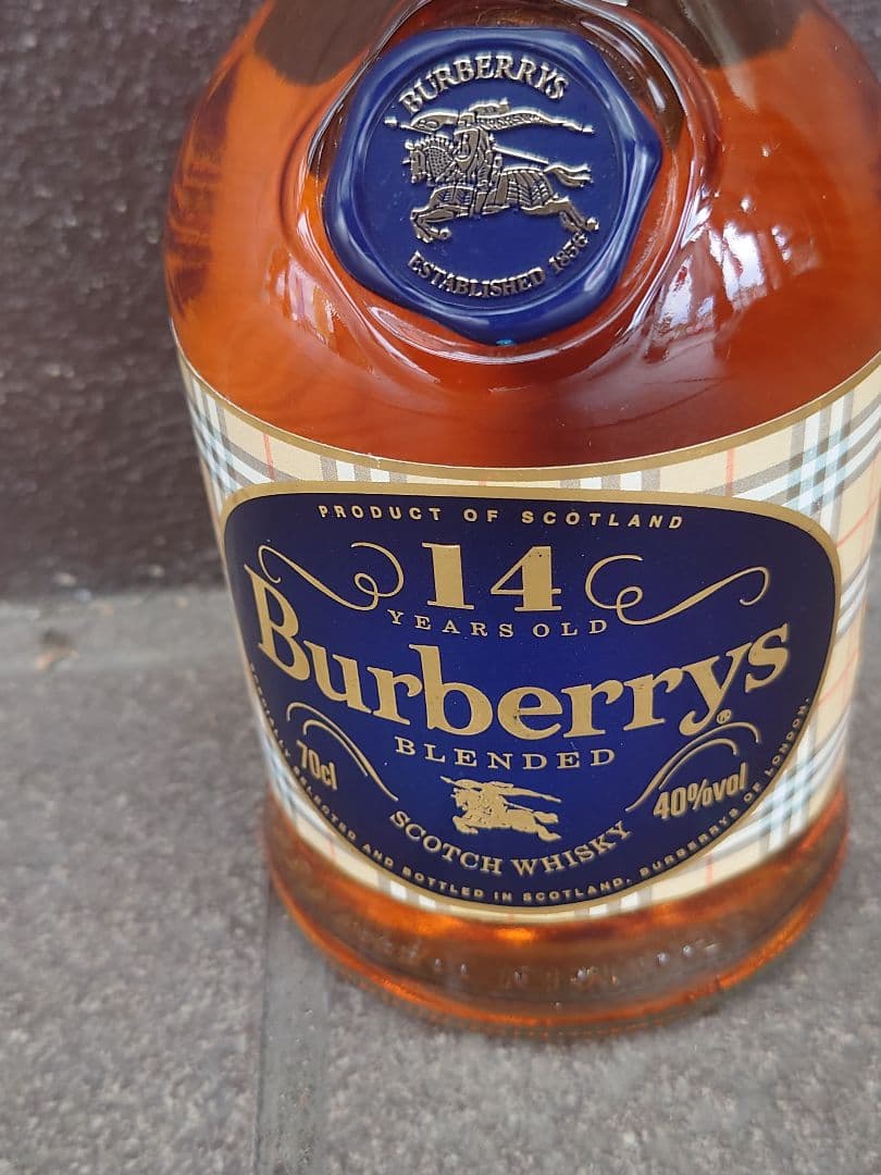 Burberrys バーバリー14年ウイスキー