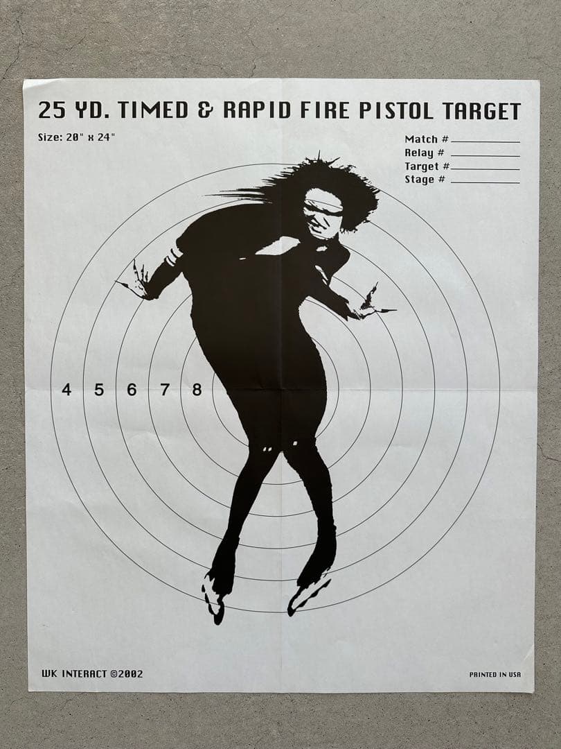 WK INTERACT 2002 PISTOL TARGET