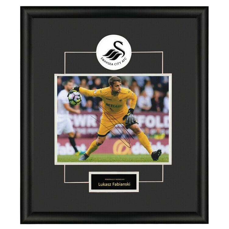 直筆サイン入り写真 ウカシュ・ファビアンスキ スウォンジー・シティ