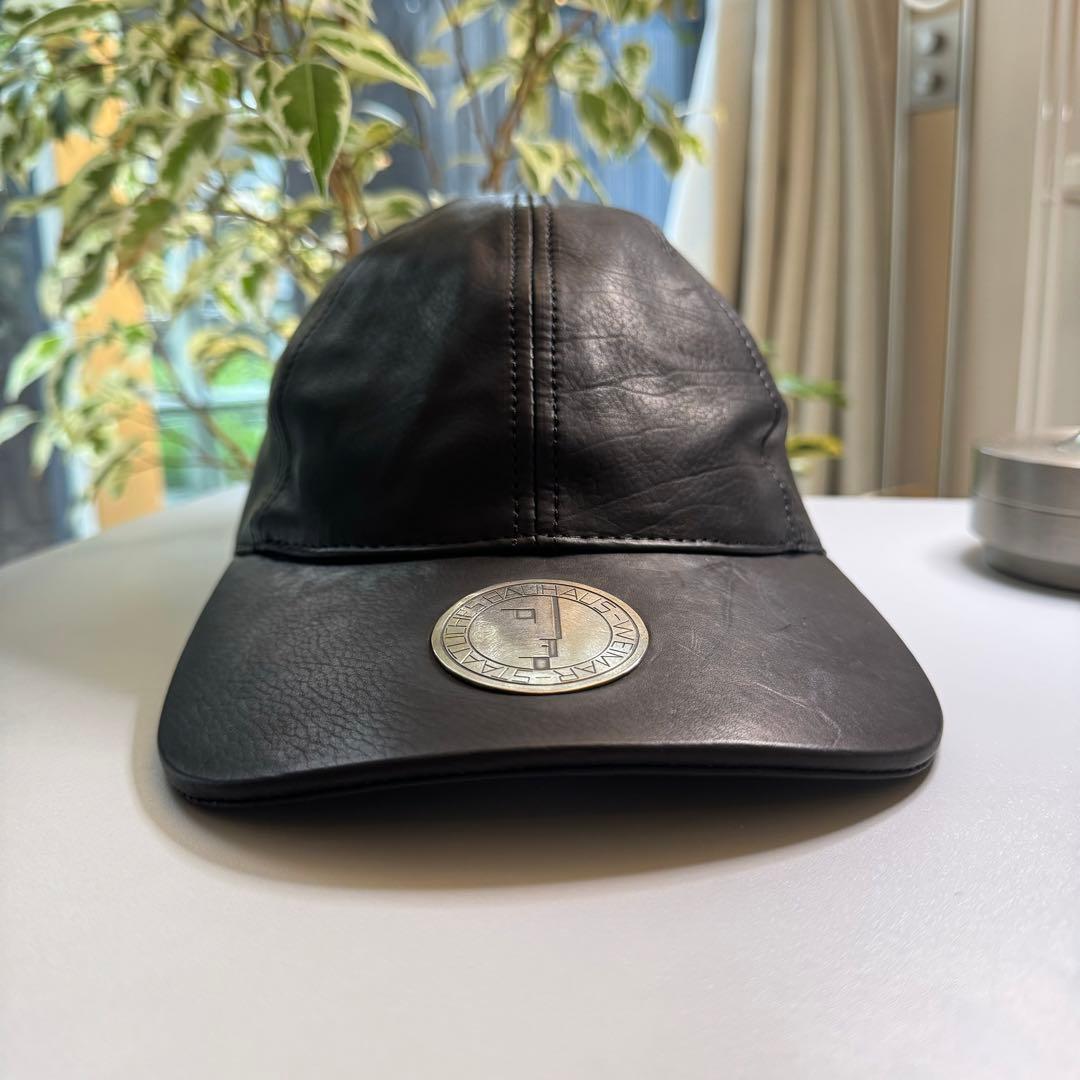 prasthana】BAUHAUS CAP JAPAN CALF/SV925