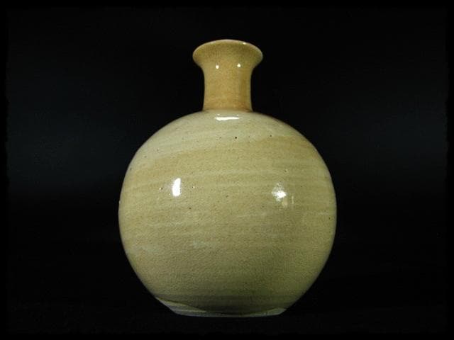 萩名工 12代 田原 陶兵衛 萩焼 酒器 徳利 盃 猪口 共箱 c227