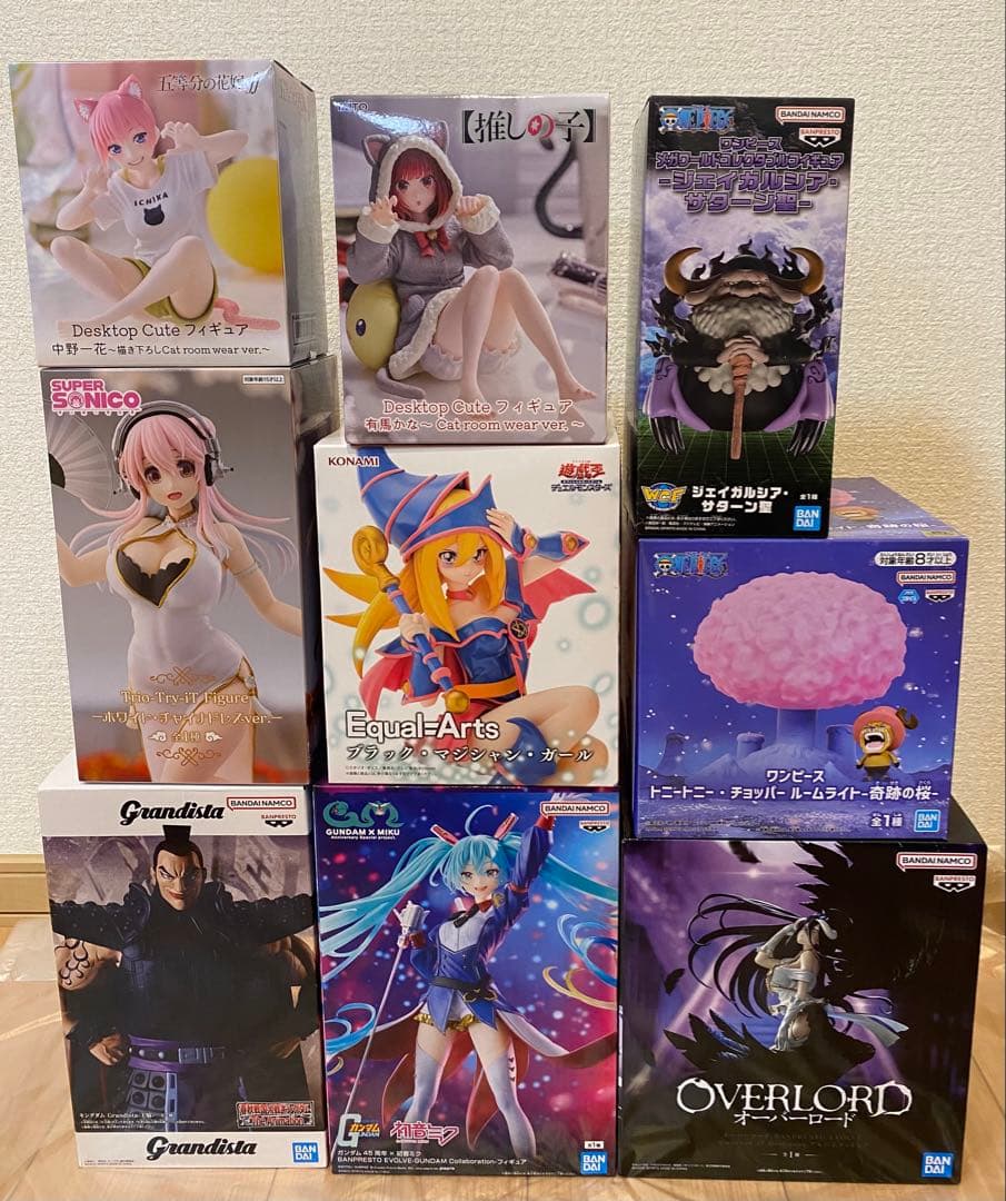 最新】 プライズフィギュア まとめ売り 9点セット