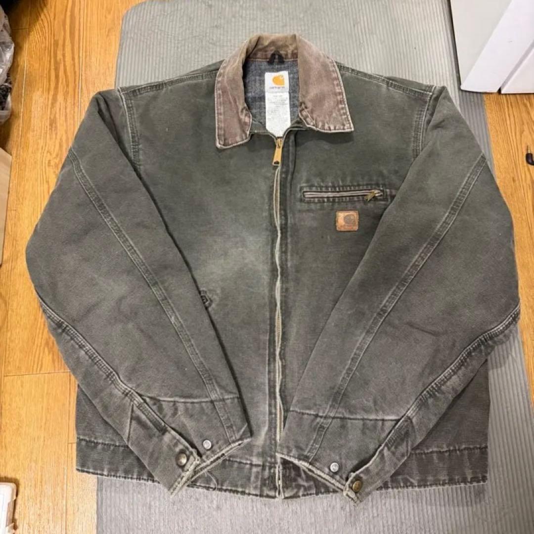 Carhartt デトロイトジャケットmos J97 USA製 L - メルカリ