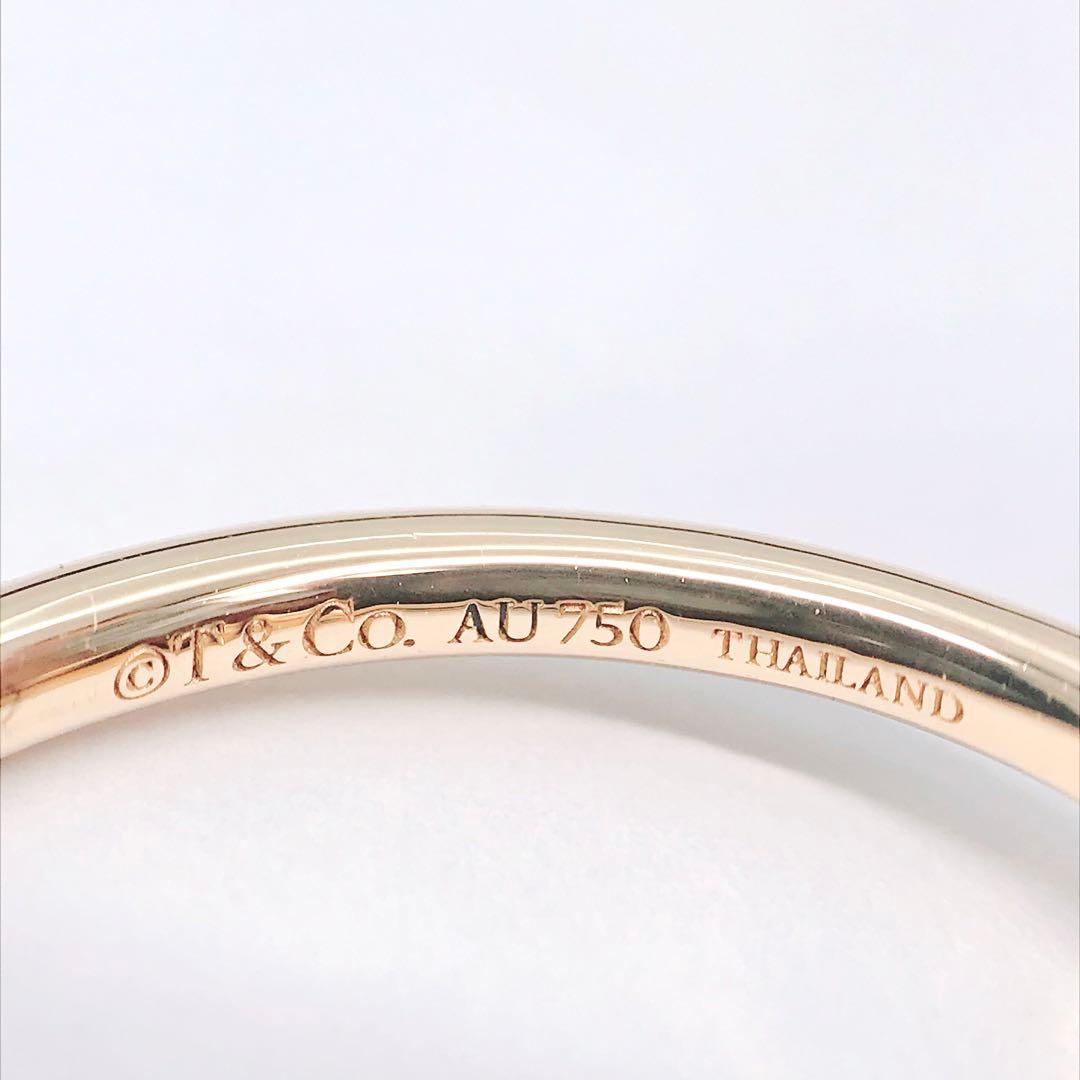 ティファニー Tワイヤー ダイヤモンド リング 750 K18 イエロー 現行品