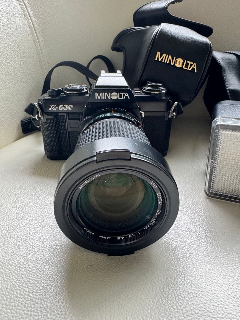 MINOLTAフィルムカメラ レンズ セットX-500