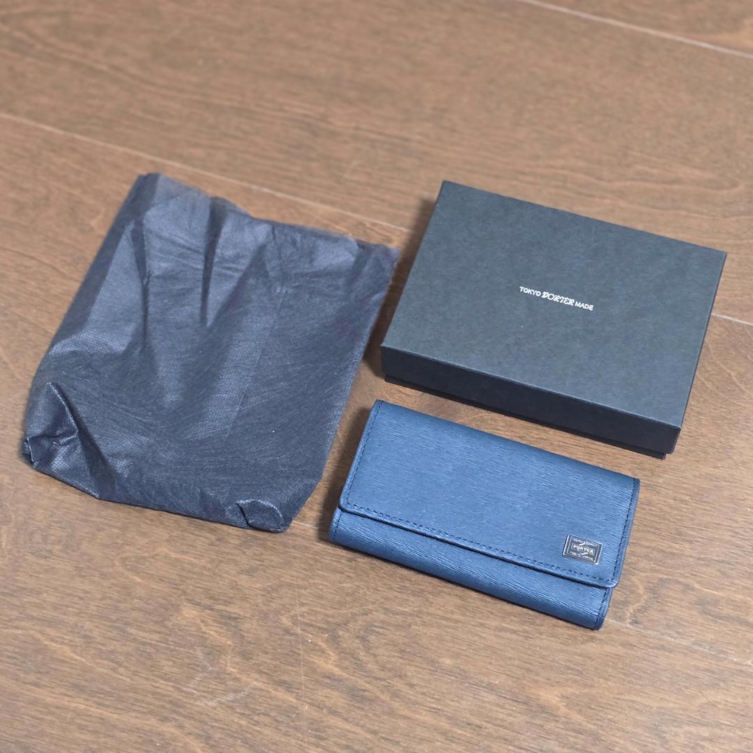 未使用 PORTER ポーター カレント キーケース ネイビー CURRENT（PORTER） ポーター カレント キーケース 052-02206 吉田