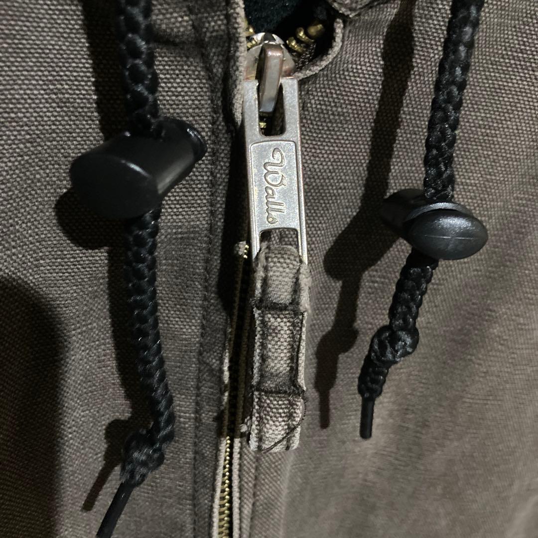 Wallsアクティブジャケット ダックパーカー フェード 雰囲気系