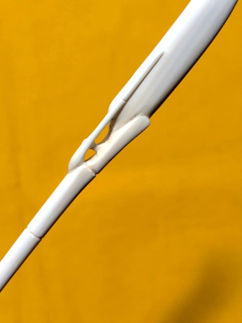 閉店売り尽し】手彫り茶杓 笹之葉型