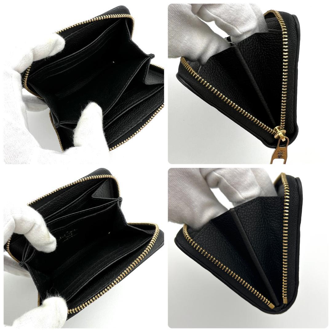 Ken様　ルイヴィトン アンプラント ジッピーパース 黒 A580