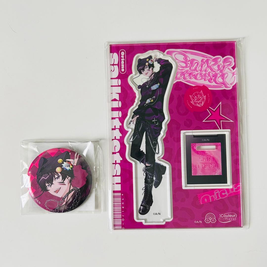 にじさんじ 佐伯イッテツ Oriens アクスタ 缶バッジ iCouleur - メルカリ