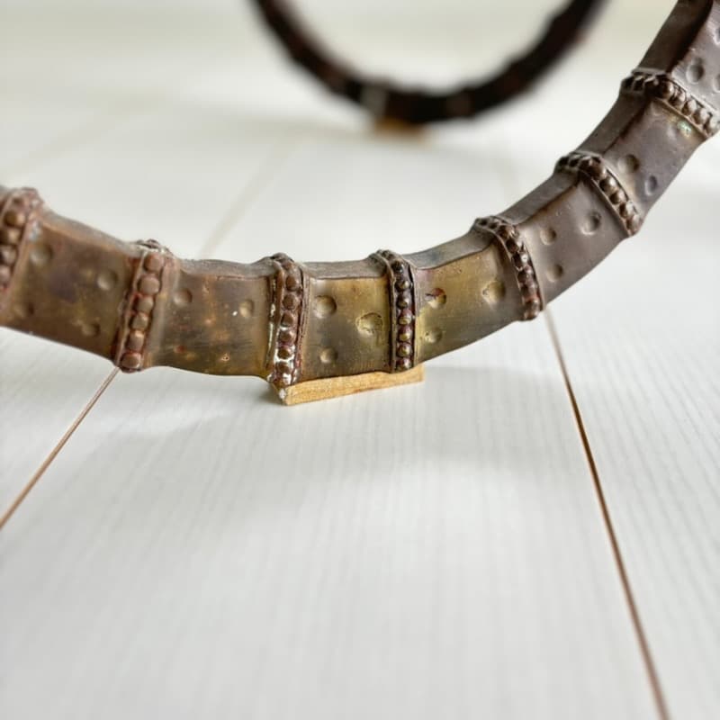 ALAIN CHERVET 希少 ヴィンテージ ラムヘッド ガラステーブル - メルカリ