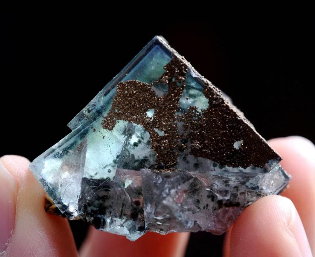 天然石 フローライト 鉱物 湖南省産 ヤオガンシャンフローライト原石