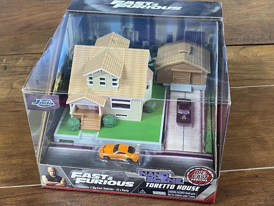 【新品・未使用】ワイルドスピード ドムの家 ジオラマ フィギュア ダイキャスト