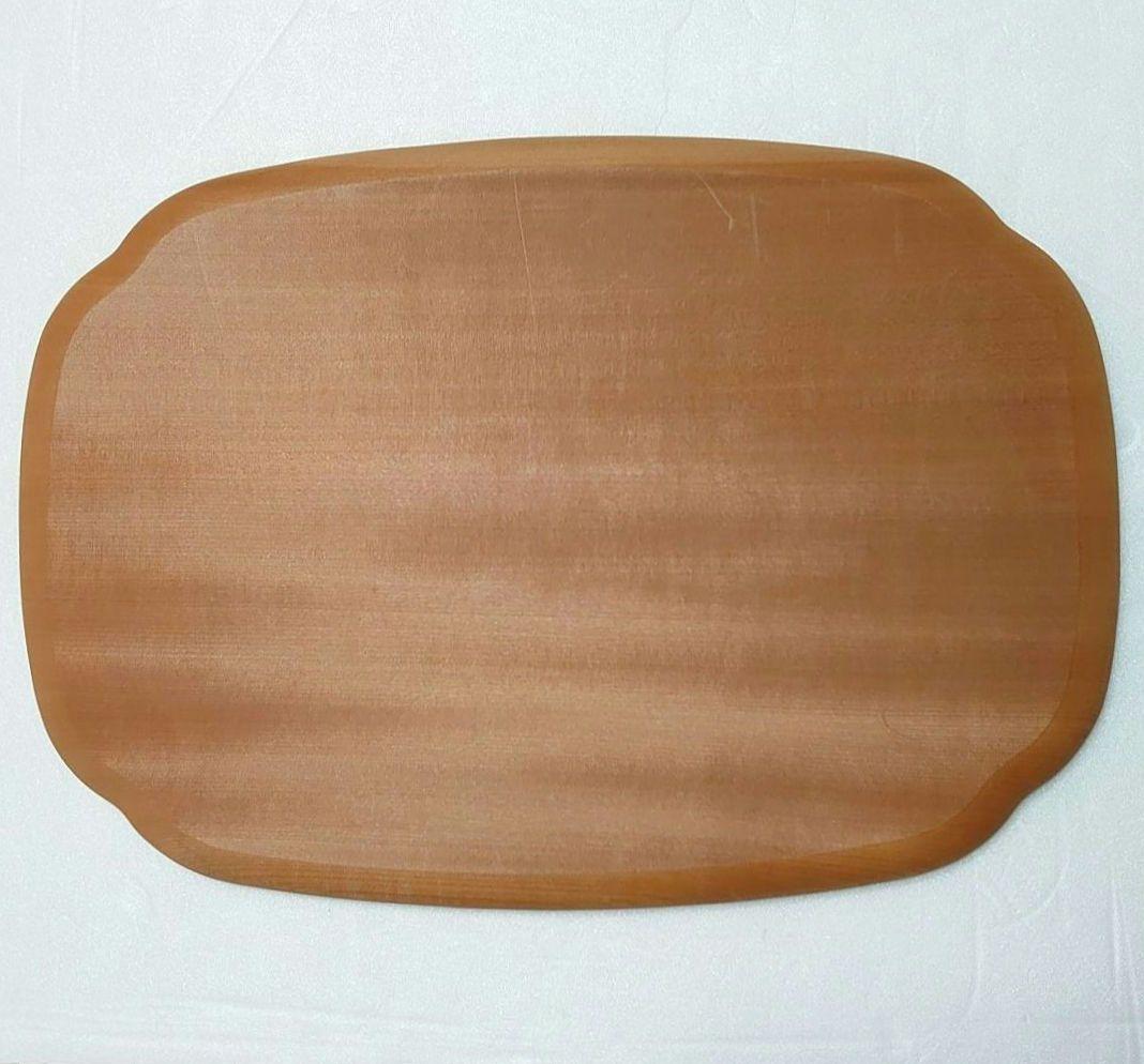 鎌倉彫 桂 木地 木瓜盆 紫陽花文 彫刻 会席盆