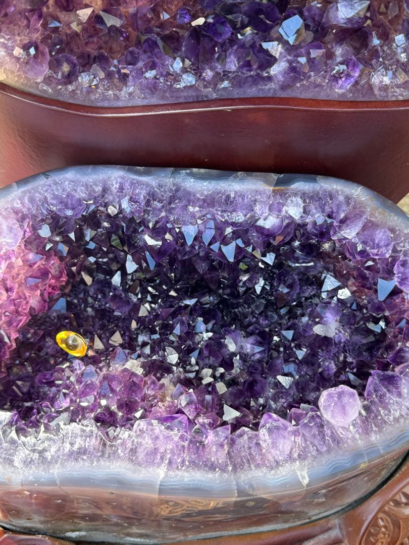 一点物】ウルグアイ産アメジスト聚宝盆