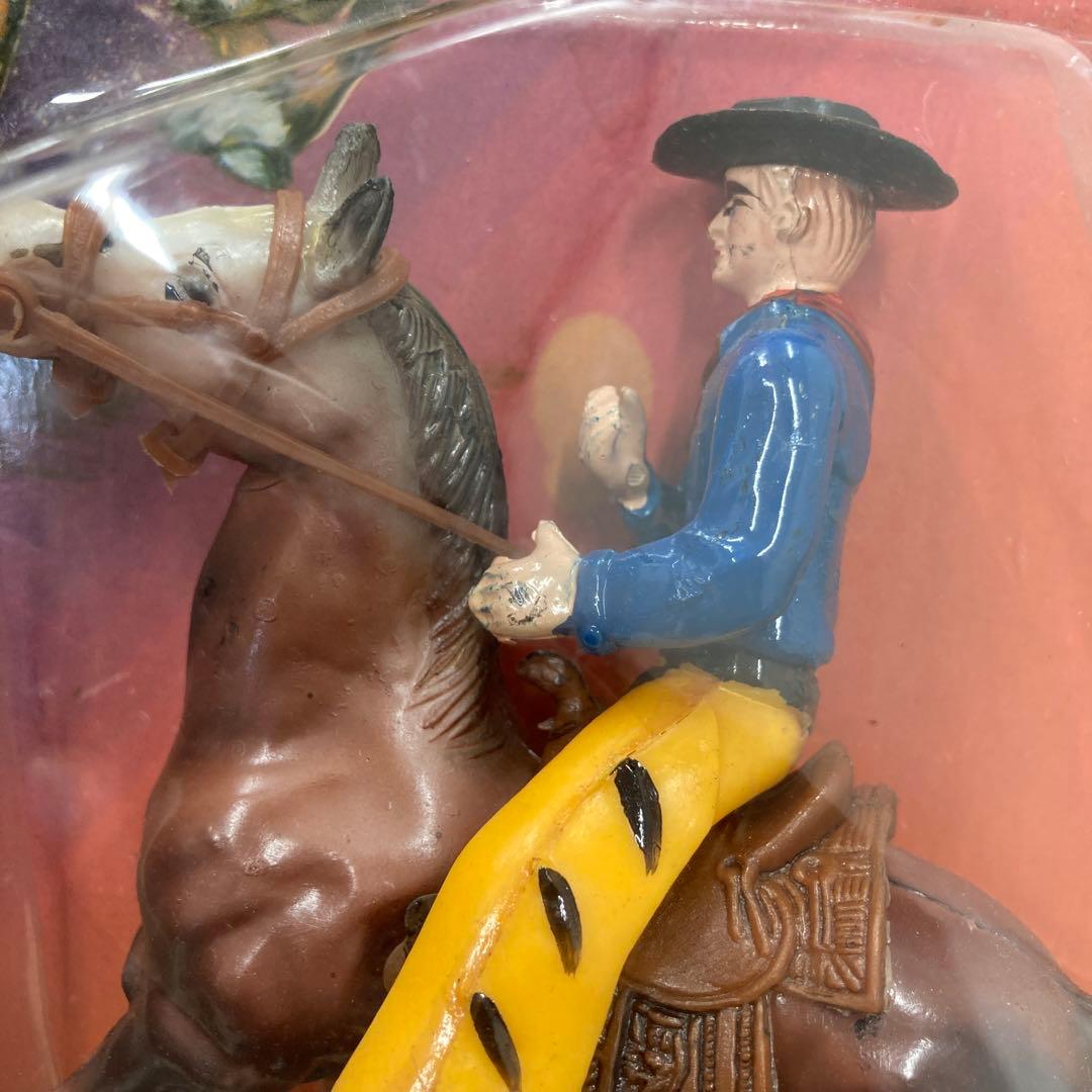 ヴィンテージ カウボーイ 馬 フィギュア 置物 TOUGH BREED - メルカリ