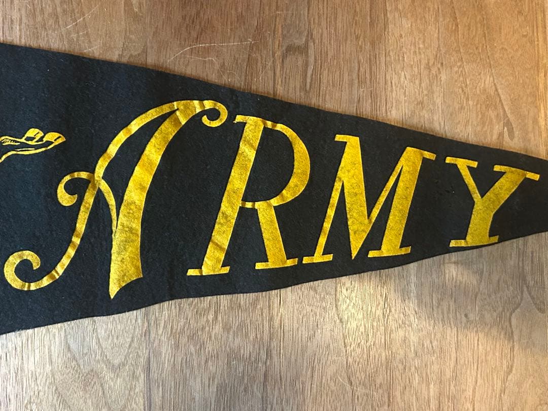 40〜50s ビンテージペナント US NAVY & ARMY2枚セット