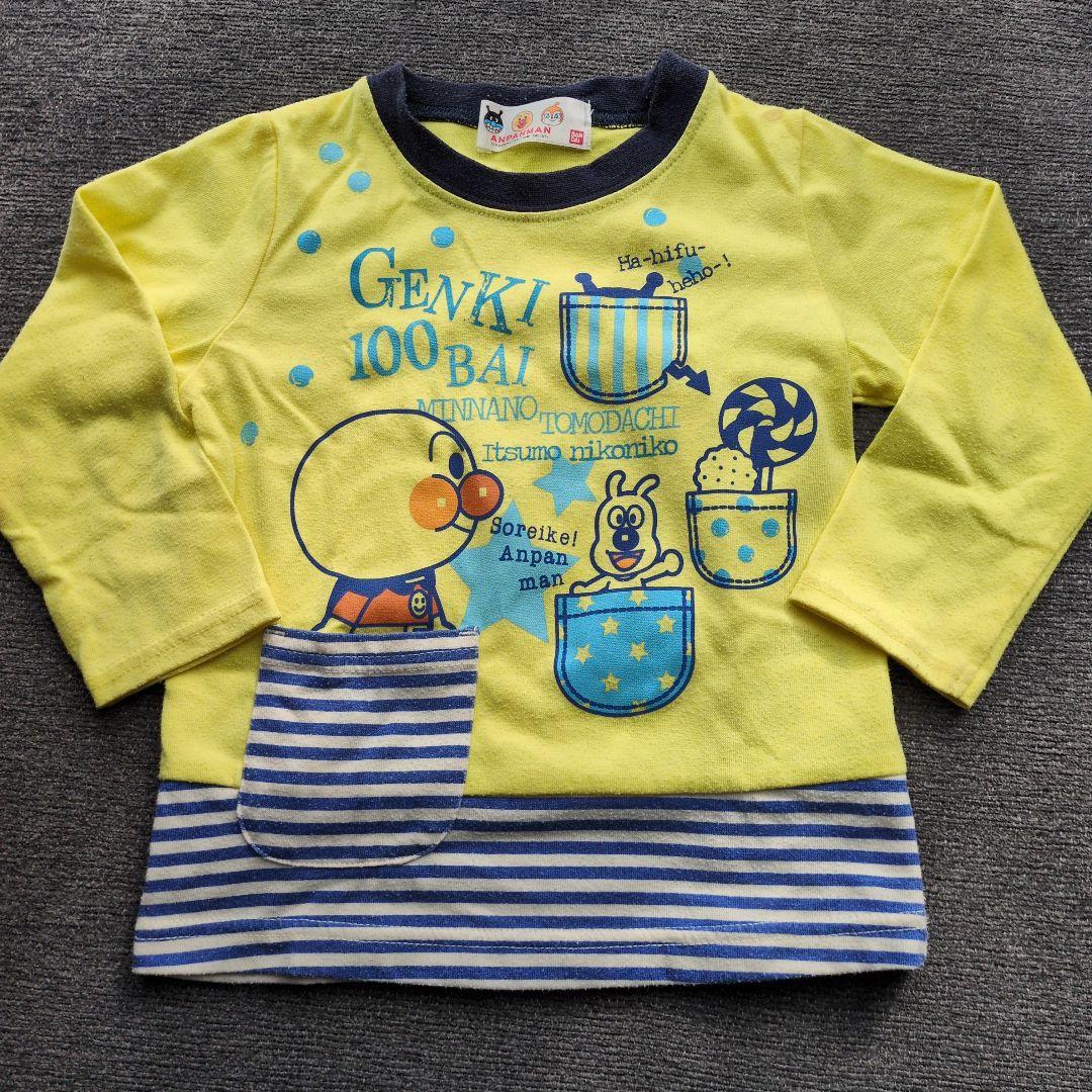 アンパンマン 長袖Tシャツ 90cm - メルカリ
