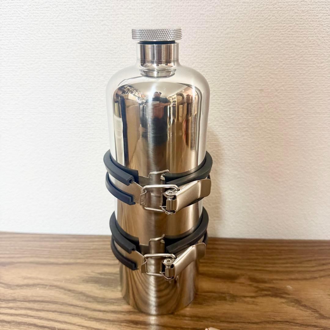 携行缶小 エマージェンシー ブラケット ハーレー タンク ステンレス