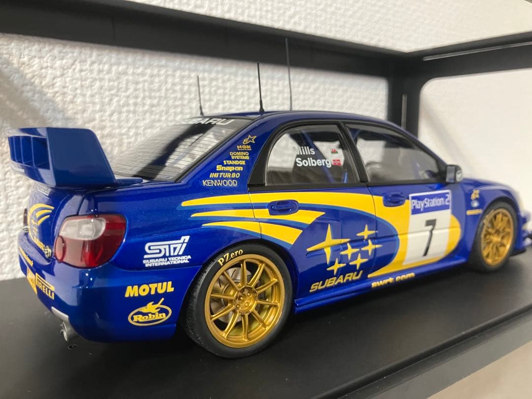 1/18 オートアート スバル インプレッサ WRC 03