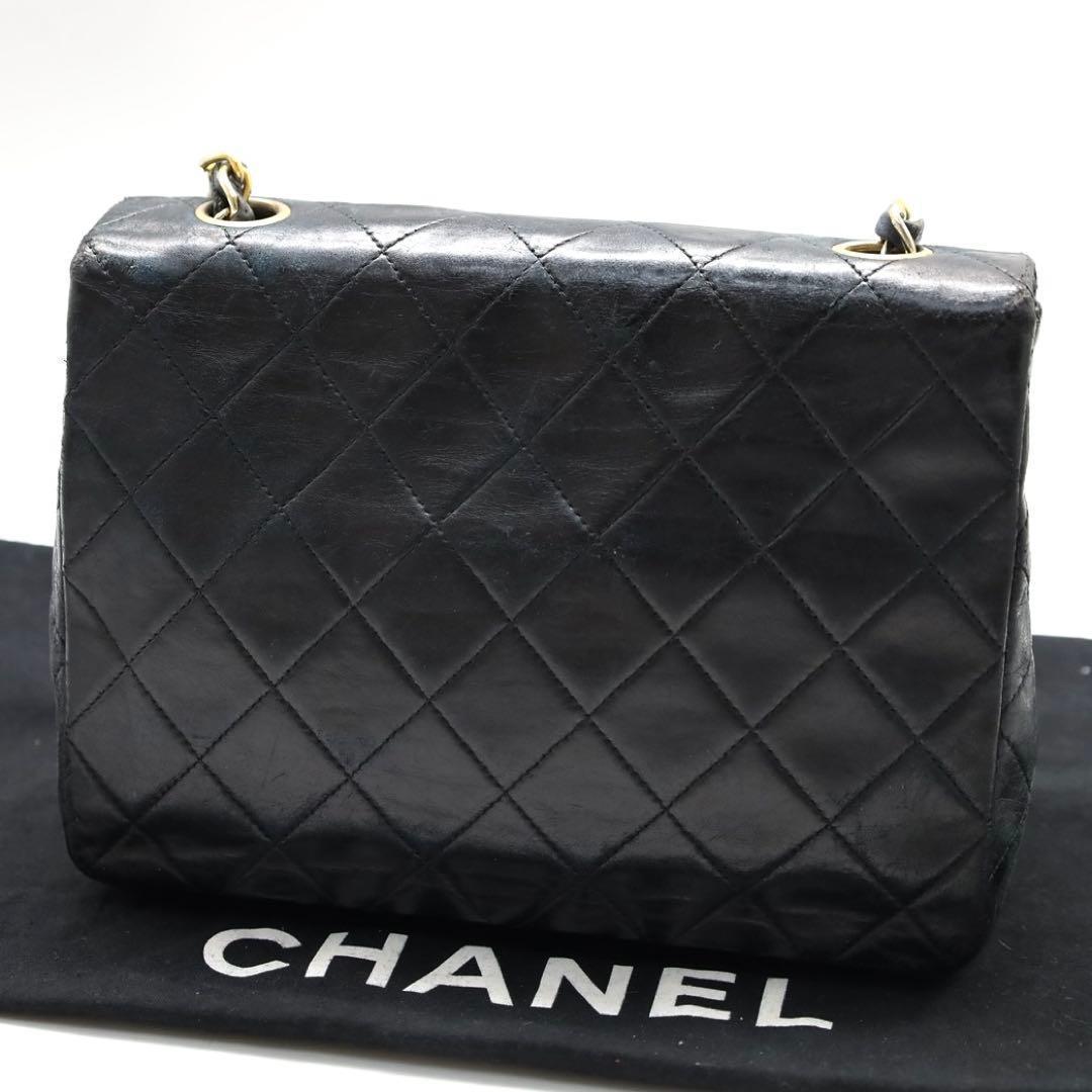 【美品❗✨】シャネル マトラッセ シングルフラップ ショルダーバッグ　ターン