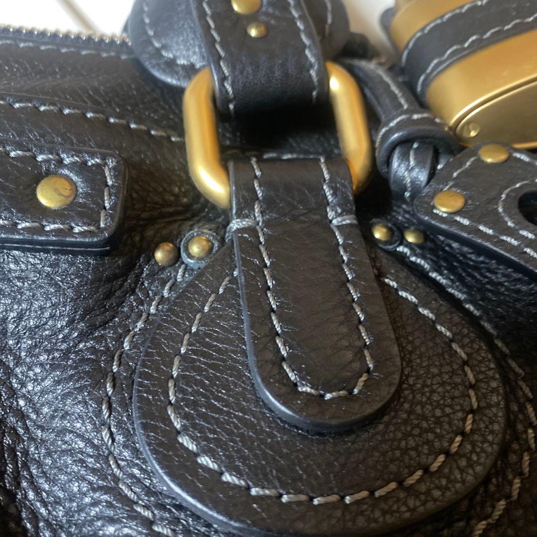 Chloe パディントン　黒　クロエ　サビあり　付属品あり