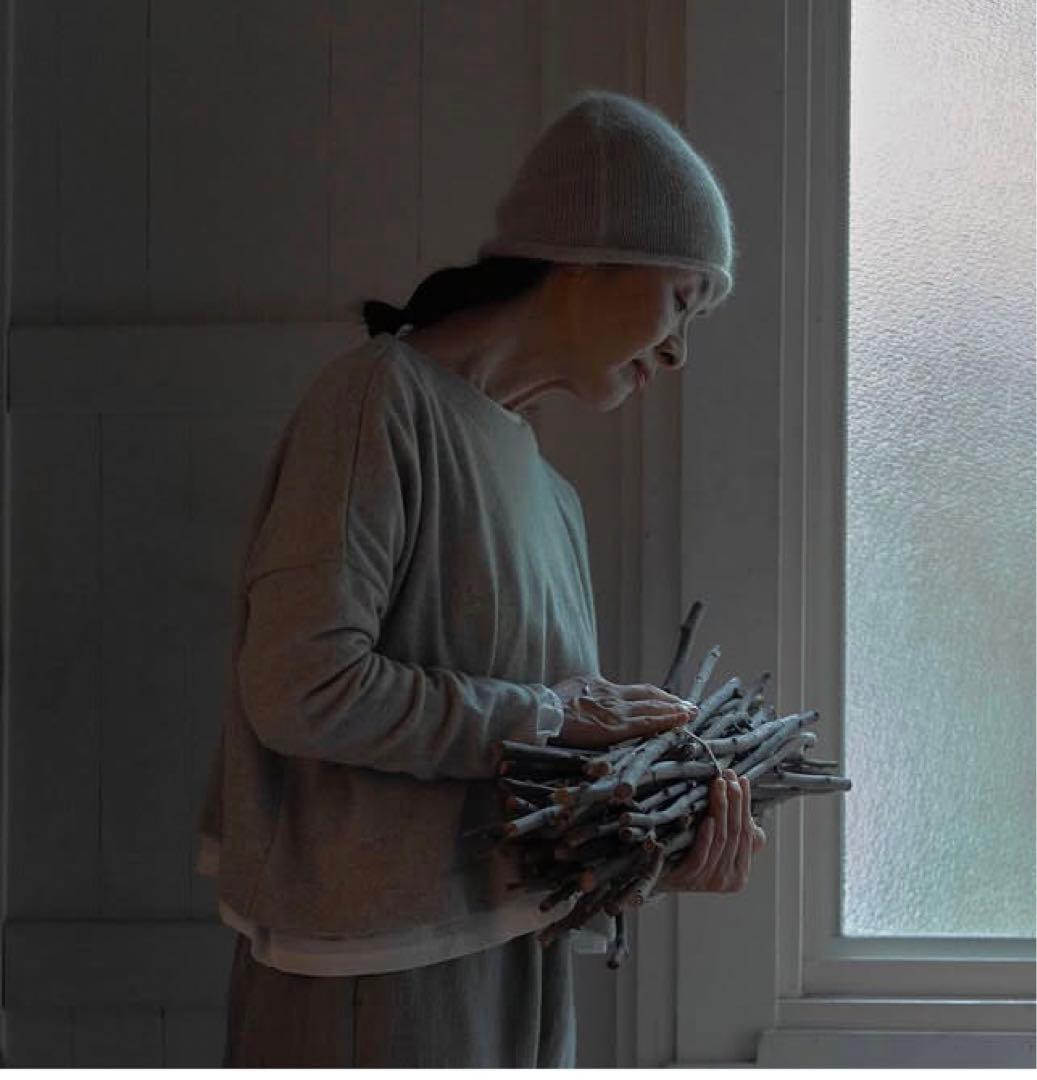 11月中限定販売 yoli モヘア ニット帽 ベージュ 22AW Yoli ヨリ ニット