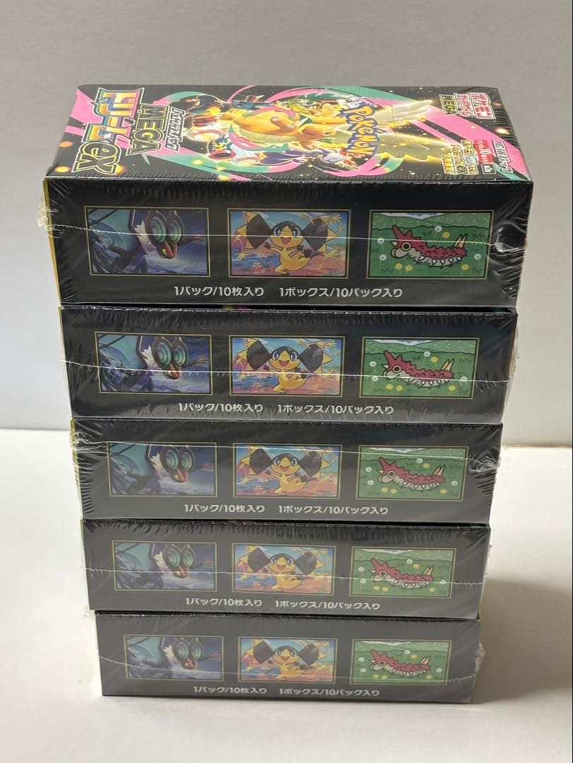 ポケモンカード　MEGAドリームex　5BOX シュリンク付き