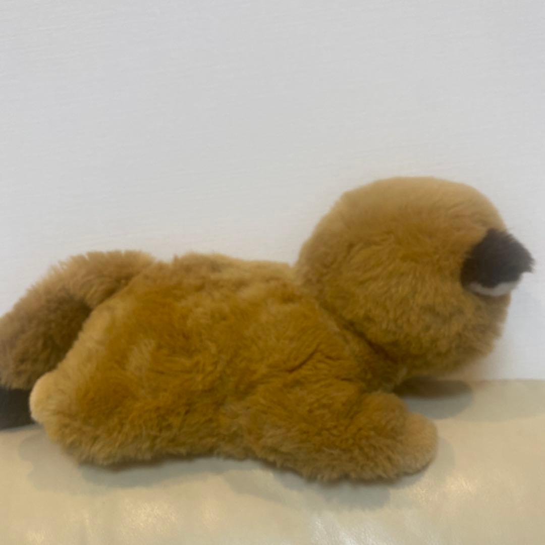 ぬいぐるみの三英 たぬき ぬいぐるみ 昭和レトロ - メルカリ