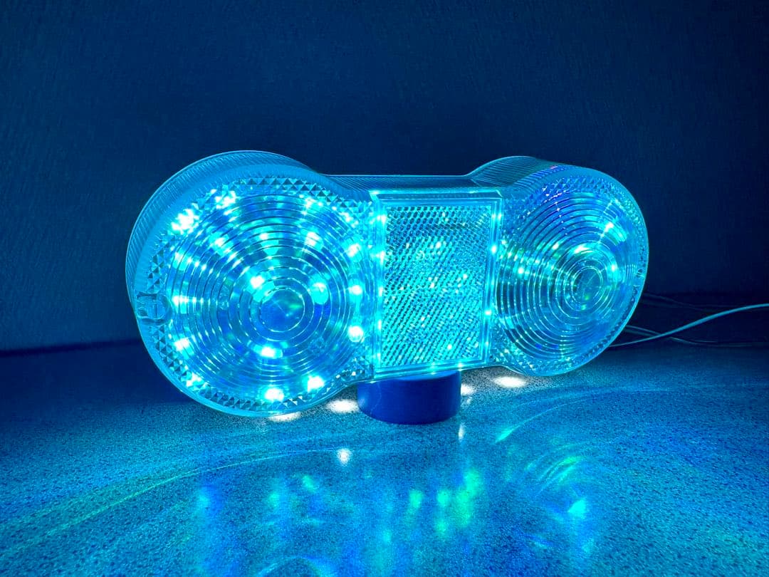 GT380 サンパチ 2灯式 RGB 流星 テール ランプ ライト レインボー GT