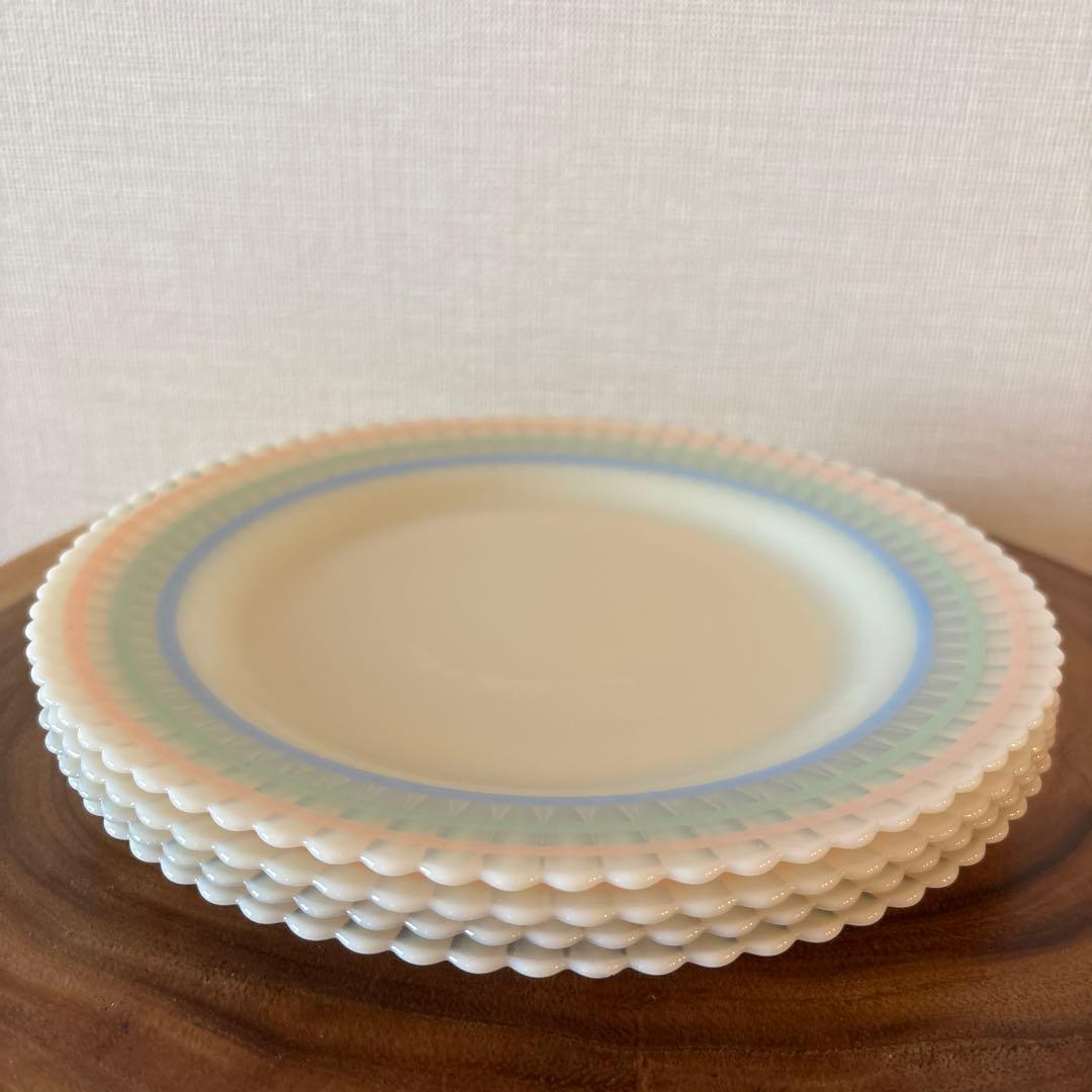 ⑤銀座高田製 茶道用帛紗 薄紫色 菱形模様