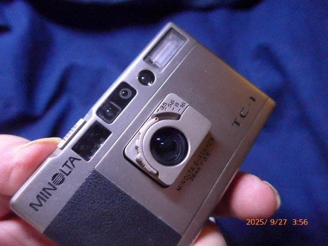 momo&mikan様専用 MINOLTA TC-1 フィルムカメラ 取扱説明書
