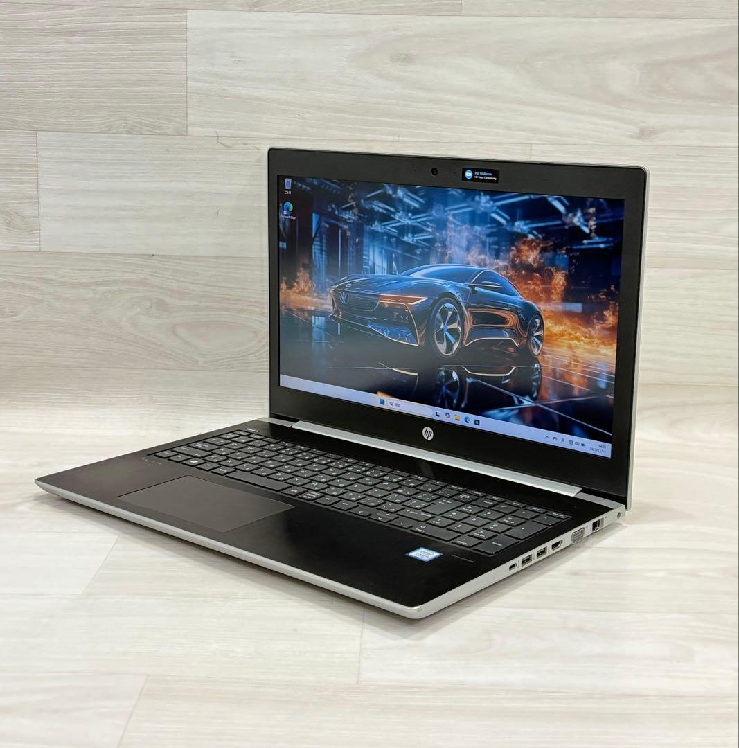 8世代HP ProBookエイチピーノート8GB/256GB＋500GBフルHD 8世代HP