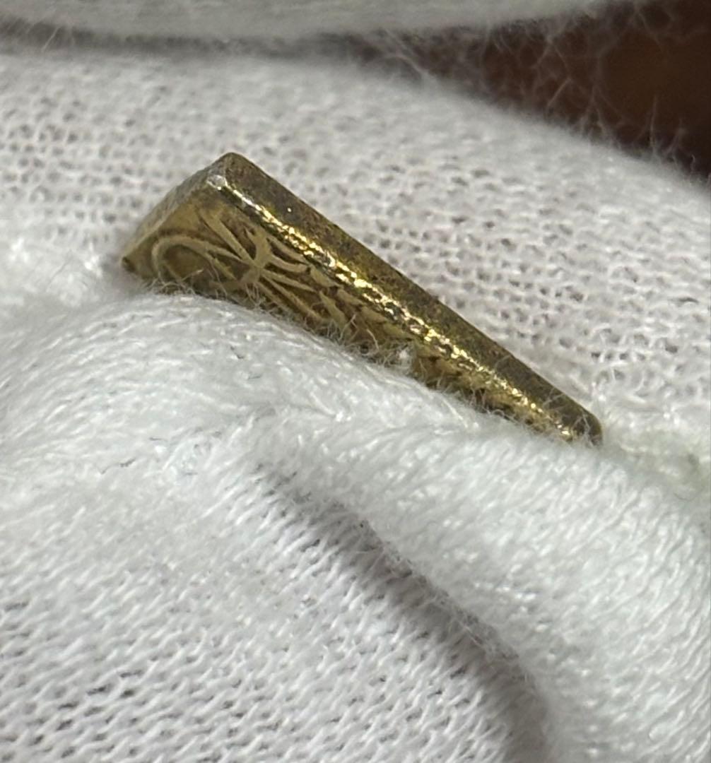 [真正品保証]K39 日本　1832年〜　天保二朱判金