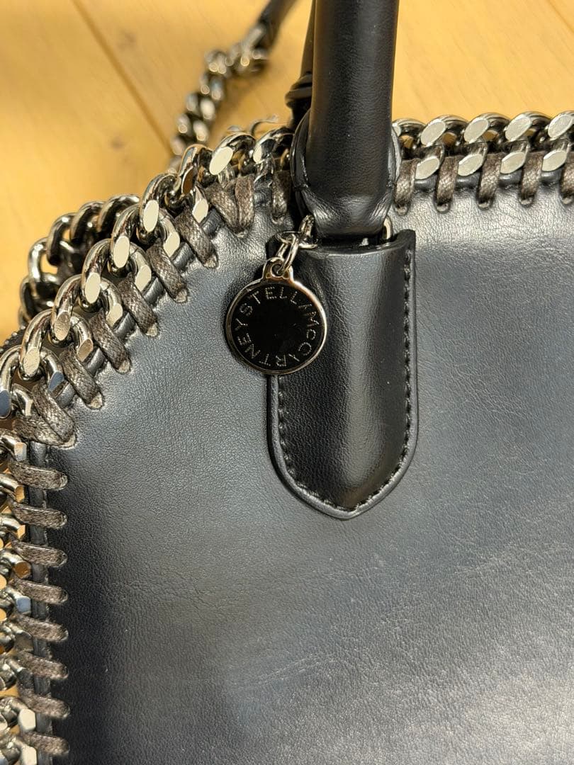 Stella McCartney ブラックショルダーバッグ