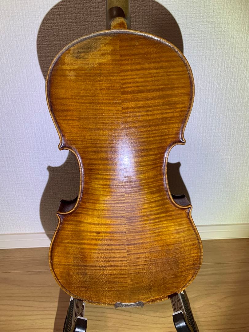 19世紀　チェコ製　4/4 バイオリン　虎杢
