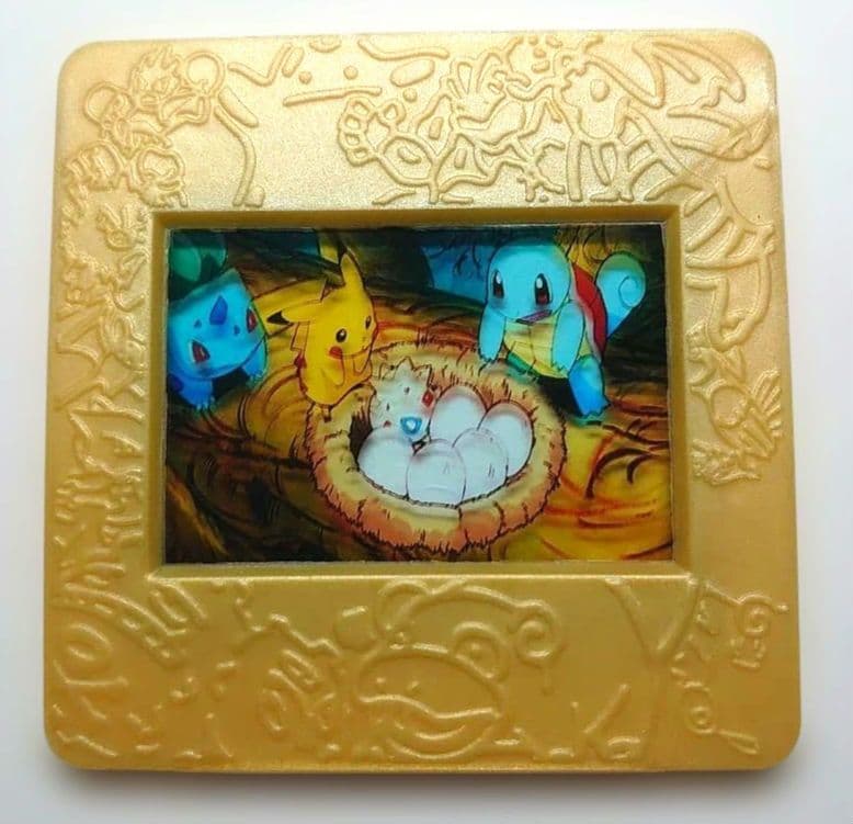Meiji ポケモン ピクチャーフレーム ゼニガメ トゲピー ピカチュウ