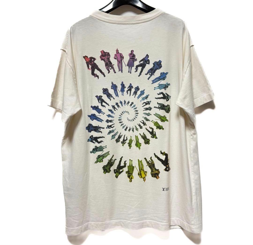 希少【LOUIS VUITTON】オズの魔法使い/ロゴ 刺繍/半袖 Tシャツ｜希少