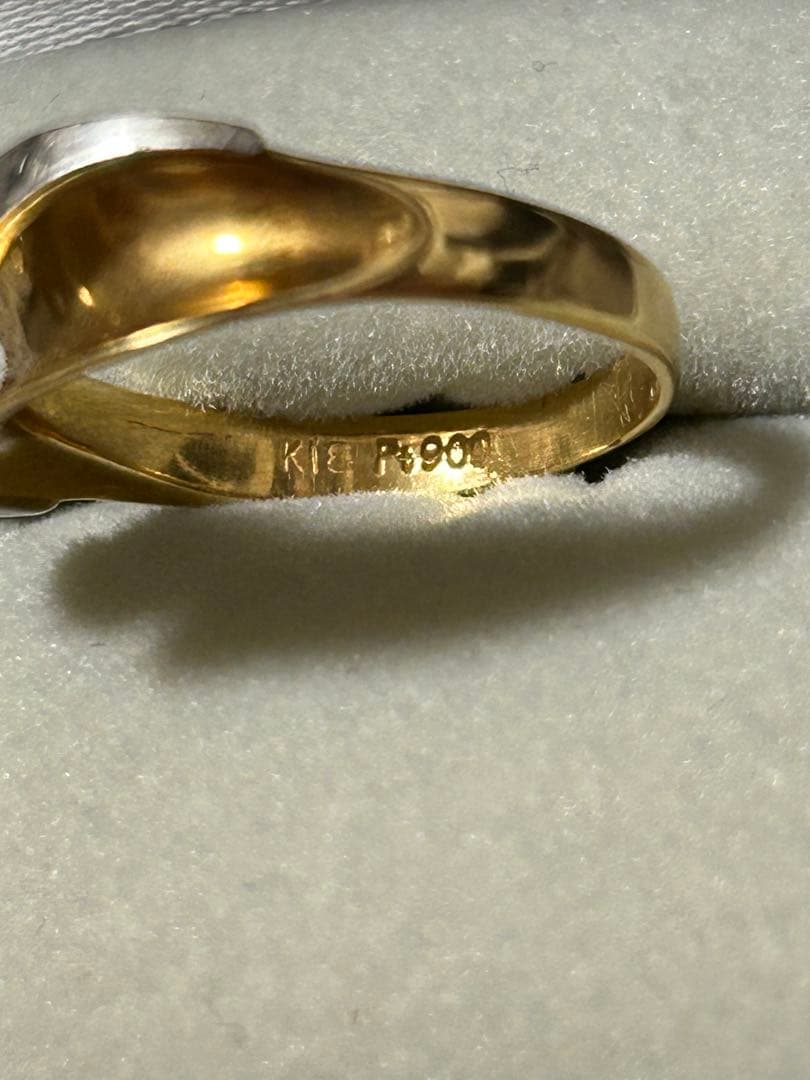 k18 Pt900 指輪