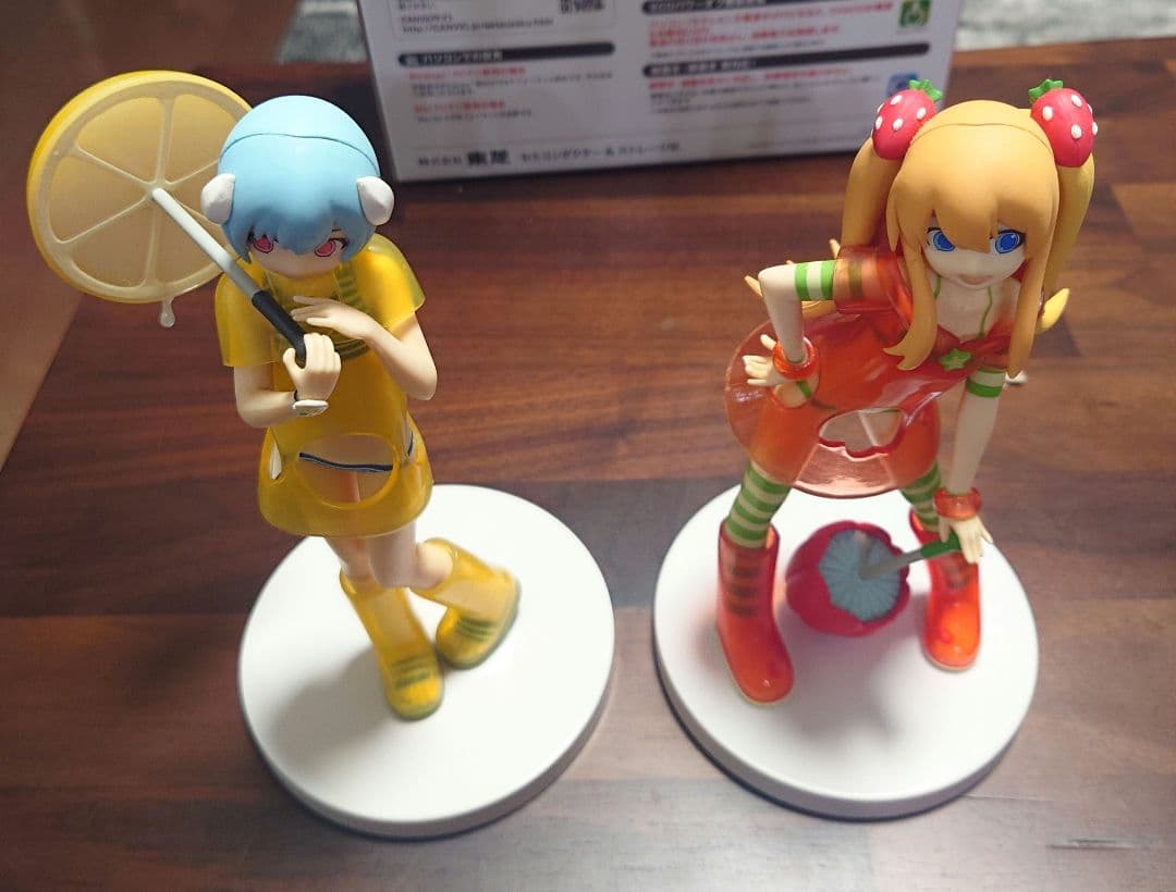 新世紀エヴァンゲリオン　エクストラフィギュア　FruitsPunch 2種セット