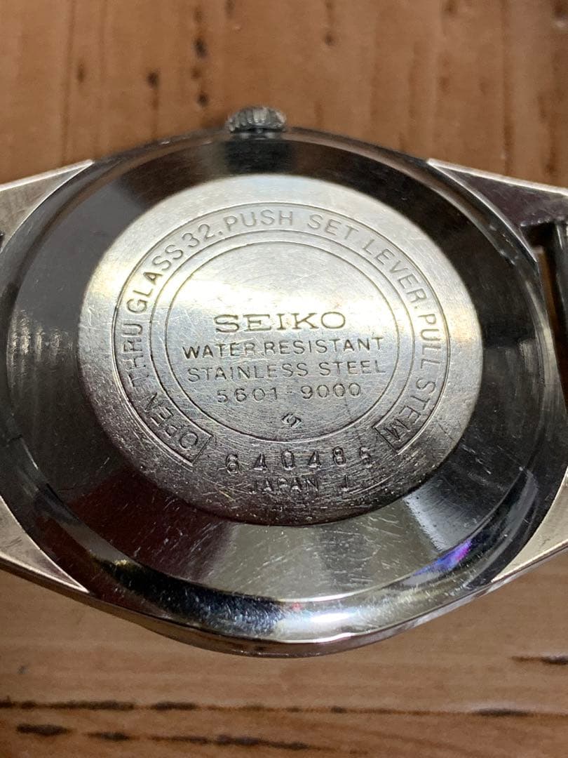 セイコー ロードマチック1974年 製 Ref.5601-9000 全アラビアダ