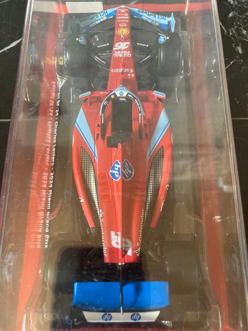 一台限定　フェラーリF1ビッグスケールコレクション SF-24 マイアミGP仕様